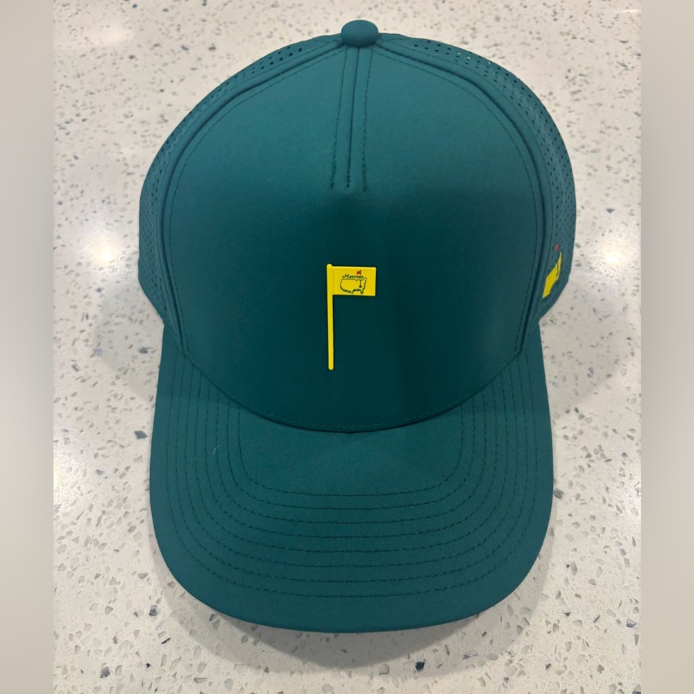Masters Golf 2025 Green Hat Yellow Flag Snapback -  New w/ Tags RARE NEW RELEASE